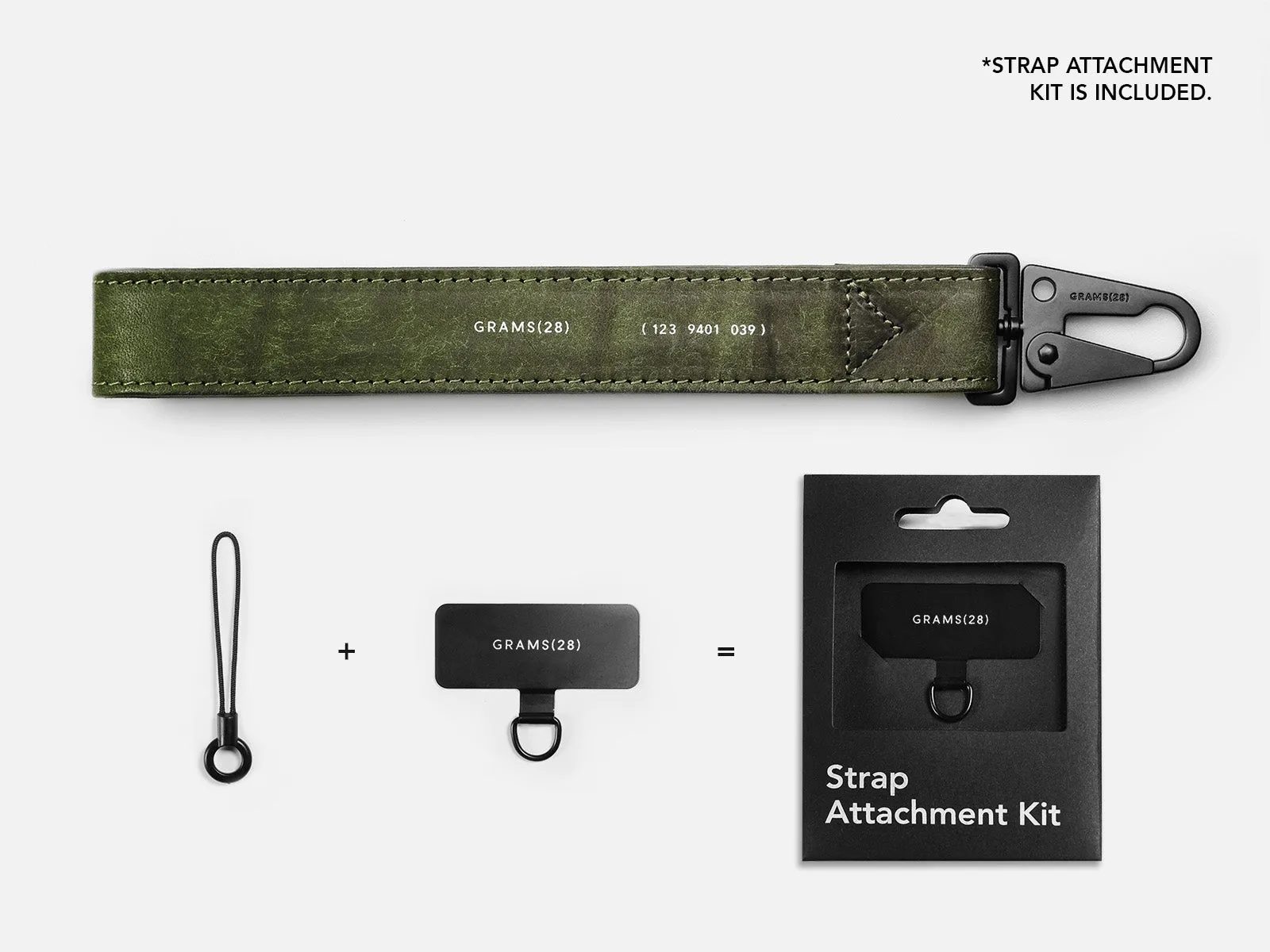 123 Wrist Strap | Snowflake