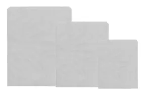 12.5 x 12 White Sulphite Paper Bags