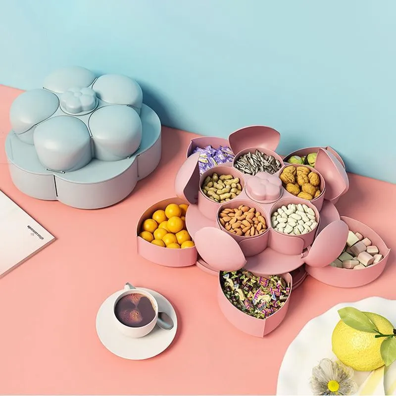 2-layer Rotating  Candy Box