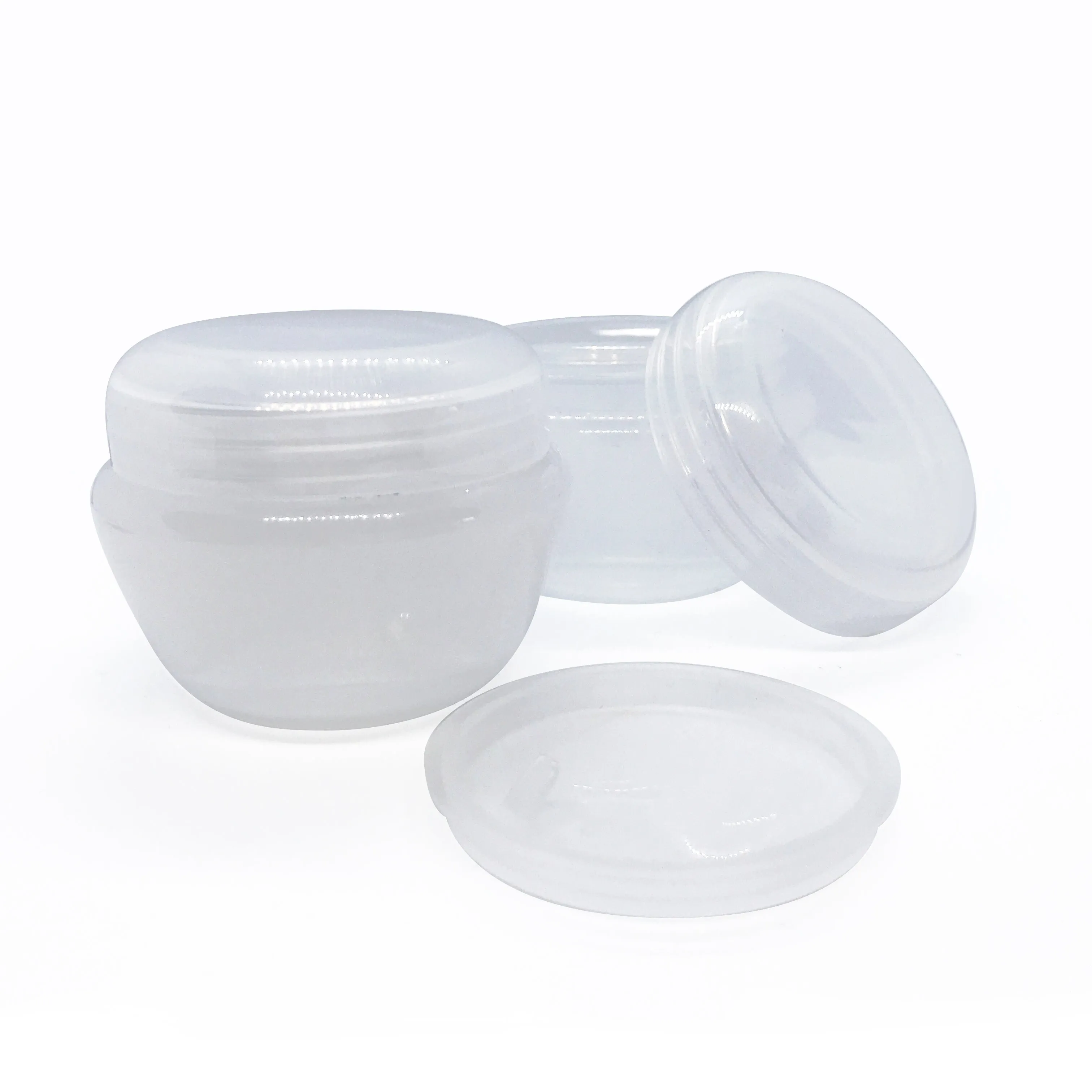 30ml Cosmetic 'Mushroom' Jars with Shive & Lid