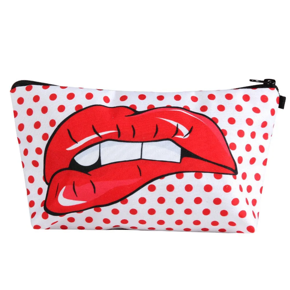 3D Digital Printing Cosmetic Bag Multi-Function
