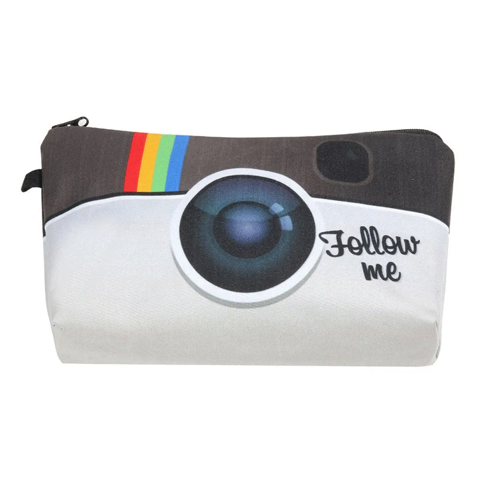 3D Digital Printing Cosmetic Bag Multi-Function