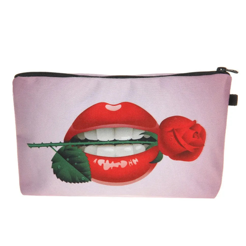 3D Digital Printing Cosmetic Bag Multi-Function