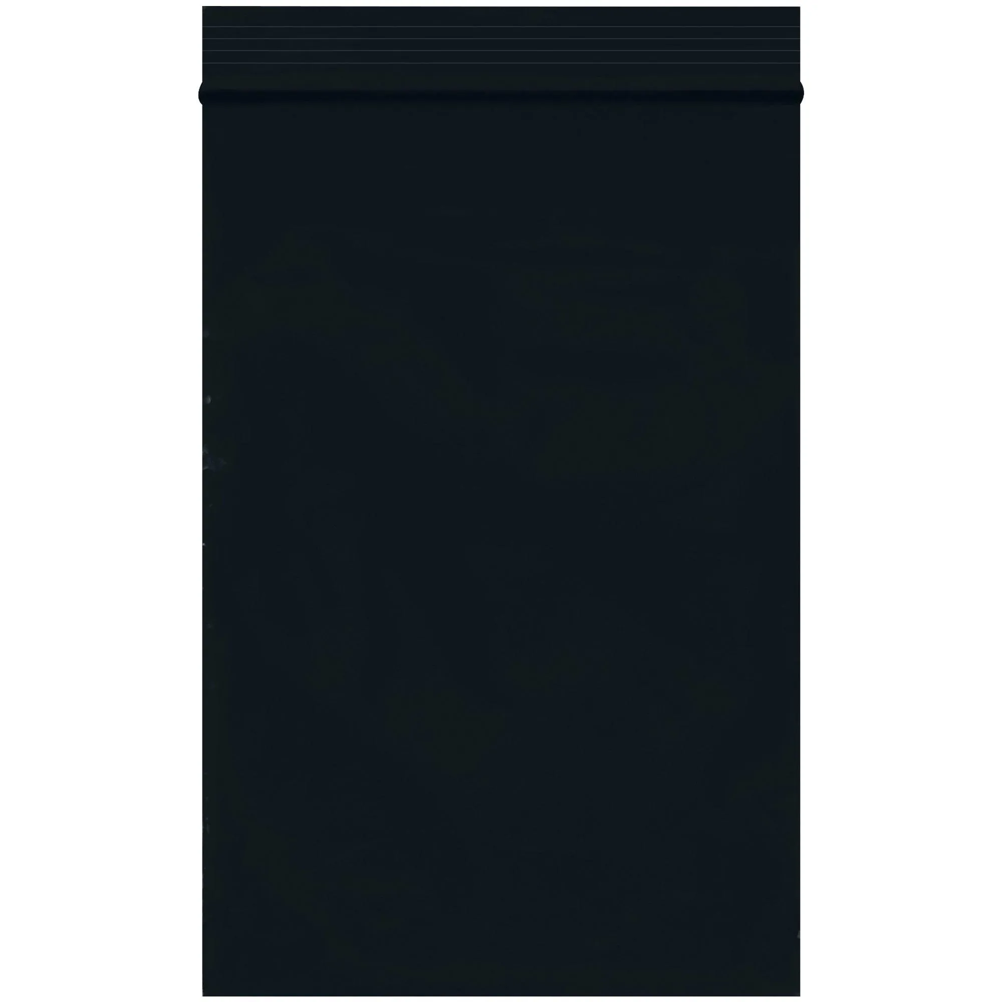 4 x 6" - 2 Mil Black Reclosable Poly Bags