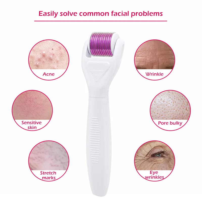 6-in-1 Micro Needle Dermaroller Face Derma Roller Set