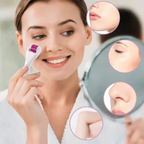 6-in-1 Micro Needle Dermaroller Face Derma Roller Set