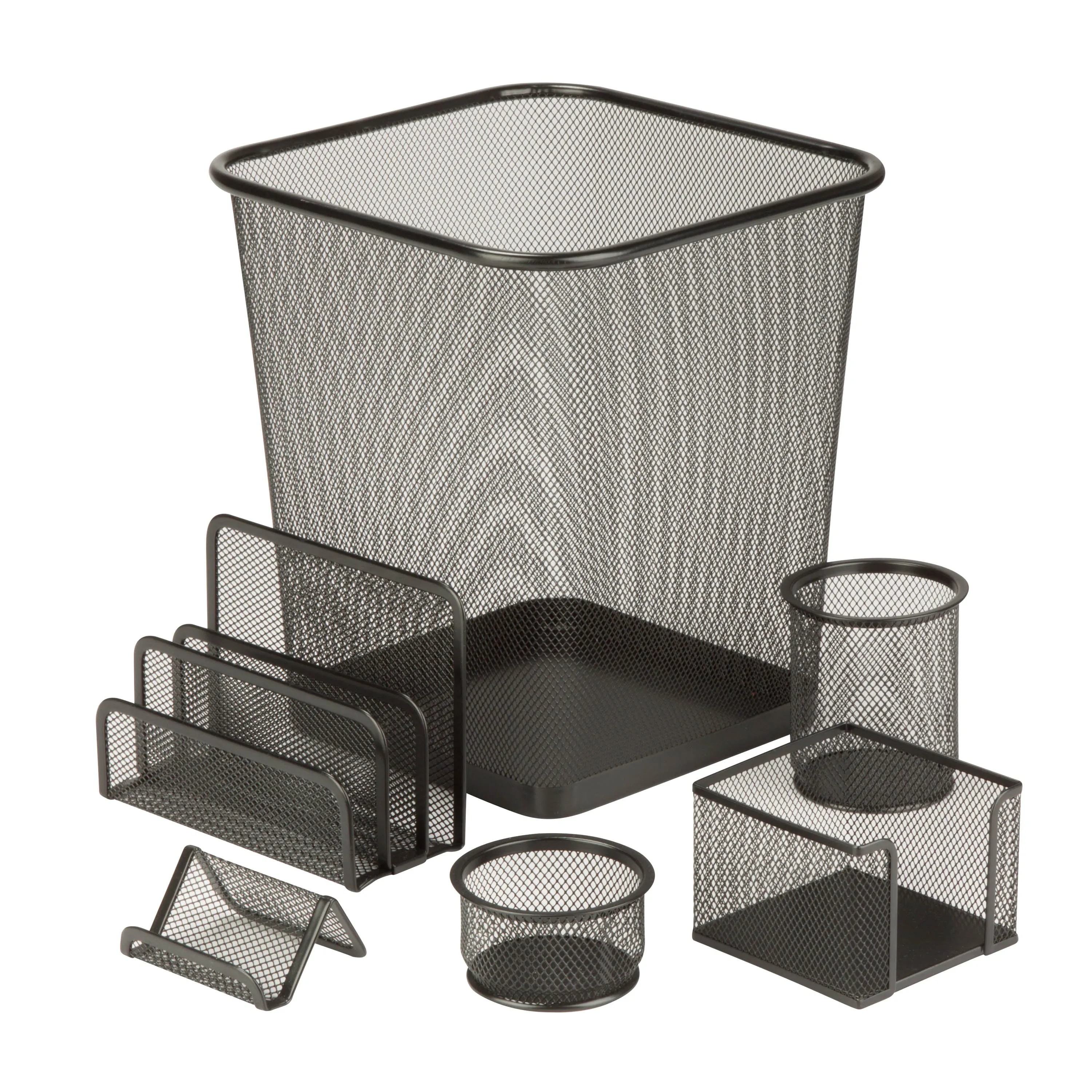 6 Piece Mesh Desk Set