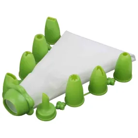 8 Nozzles Pastry Cake Decorator Icing Bag