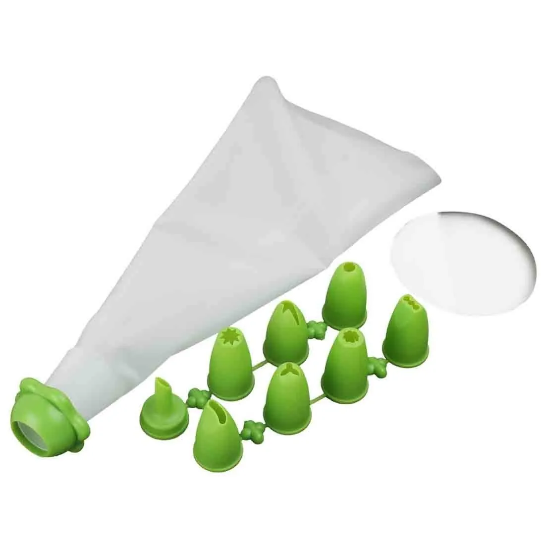 8 Nozzles Pastry Cake Decorator Icing Bag
