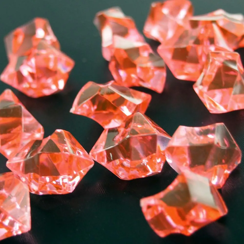 Acrylic Crystal Gem Stone Ice Rocks Table Scatter, 1-inch, 150-piece