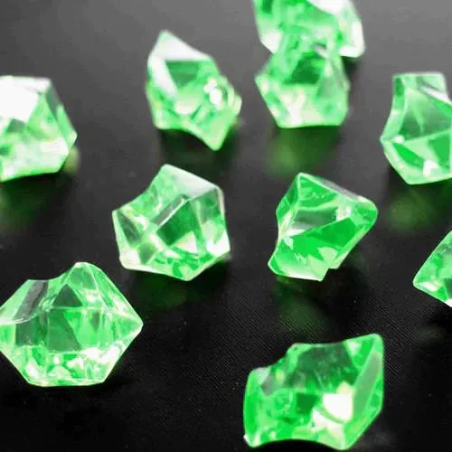 Acrylic Crystal Gem Stone Ice Rocks Table Scatter, 1-inch, 150-piece