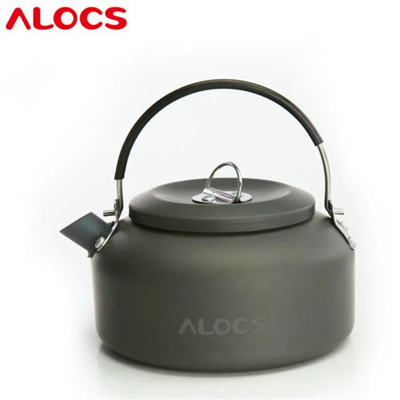 Alocs 0.8L/1.4L Outdoor Camping Kettle K02 K03 K06 Water Kettles Coffee Pot Teapot Super Light