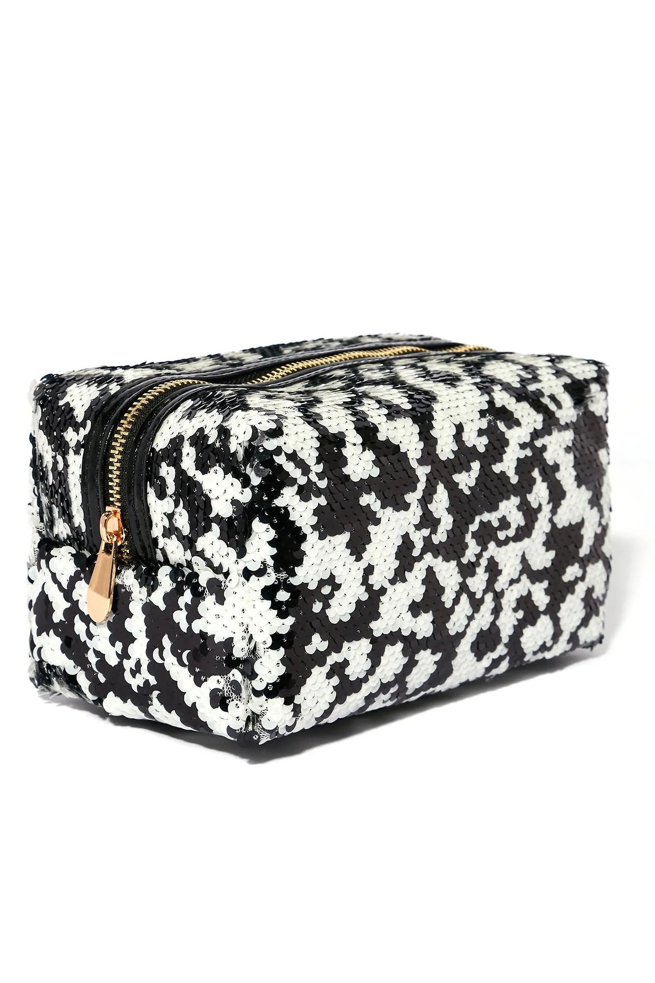 Always Looking Fab Cosmetic Bag - Black/White