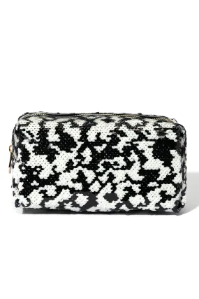Always Looking Fab Cosmetic Bag - Black/White