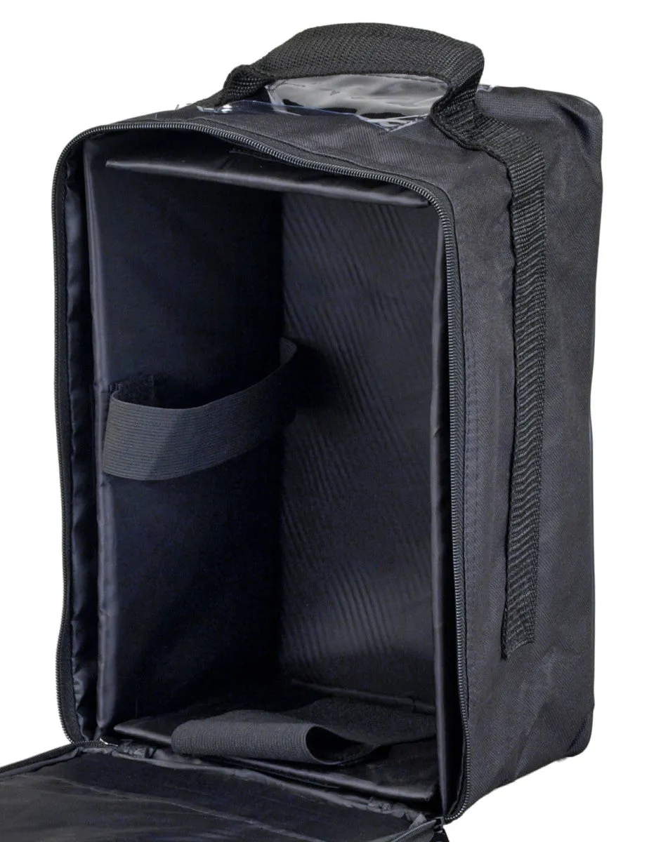 AmScope Vinyl Carrying Case with Handle and Straps