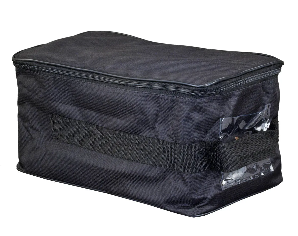 AmScope Vinyl Carrying Case with Handle and Straps