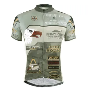 ARMY GEAR ADMIN VETERAN Men's Short-sleeve Cycling Jersey Summer NO.536