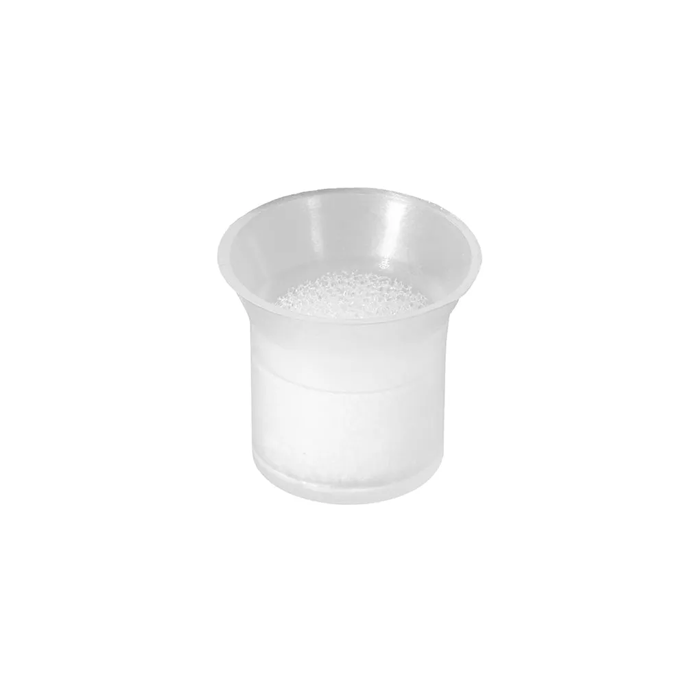 Bag of 50 Clear Cosmetic Ink Cups with Sponge