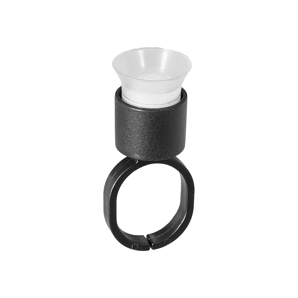 Bag of 50 Clear Cosmetic Ink Cups with Sponge