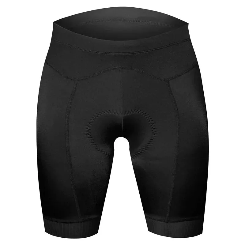 Baisky Mens Endurance Shorts with Vion Insert Pads - Simple Black