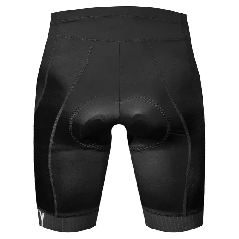 Baisky Mens Endurance Shorts with Vion Insert Pads - Simple Black