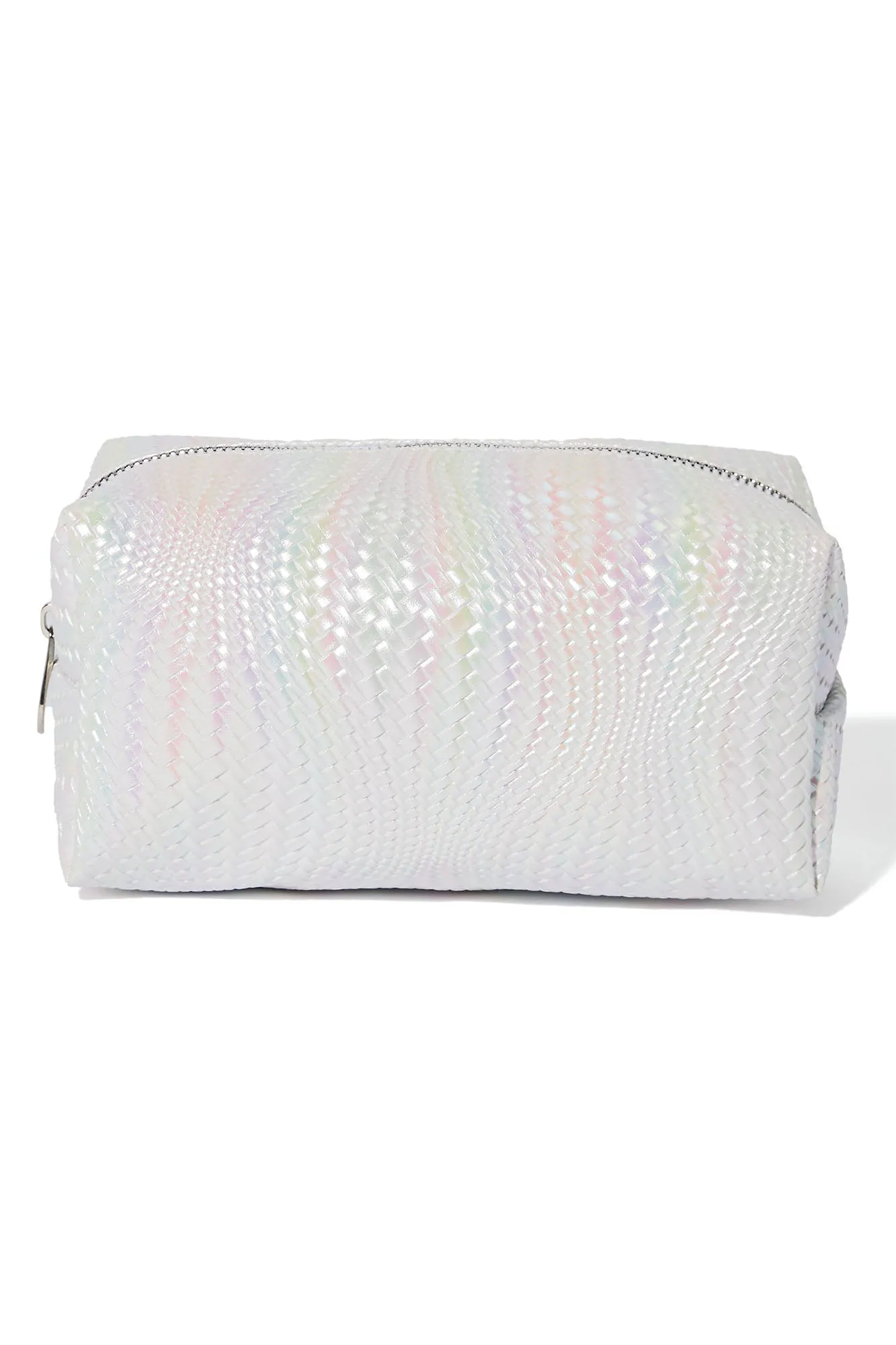 Beautiful Finish Cosmetic Bag - White
