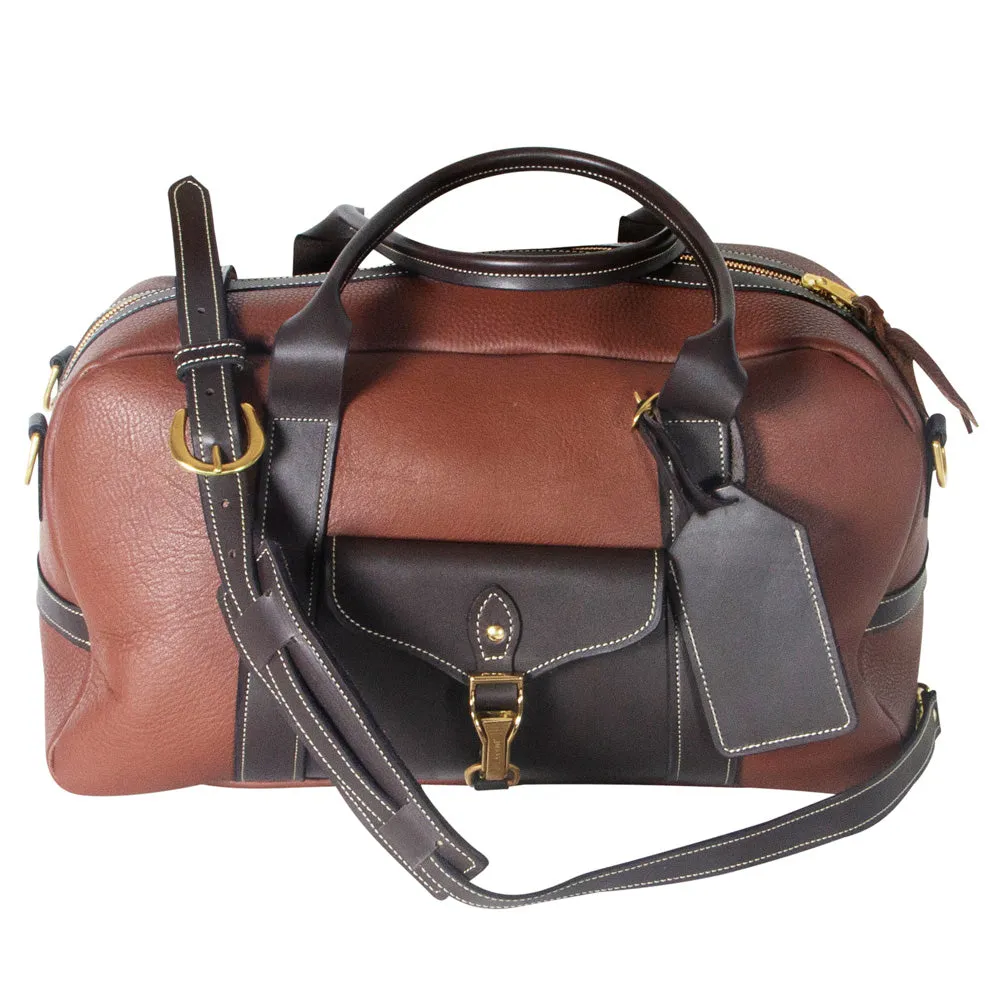 Billy Sunday Leather Overnight Bag
