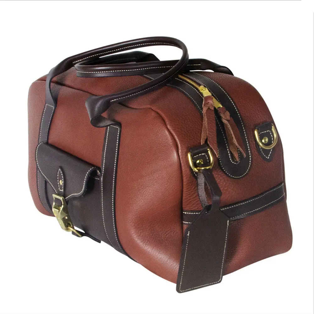 Billy Sunday Leather Overnight Bag