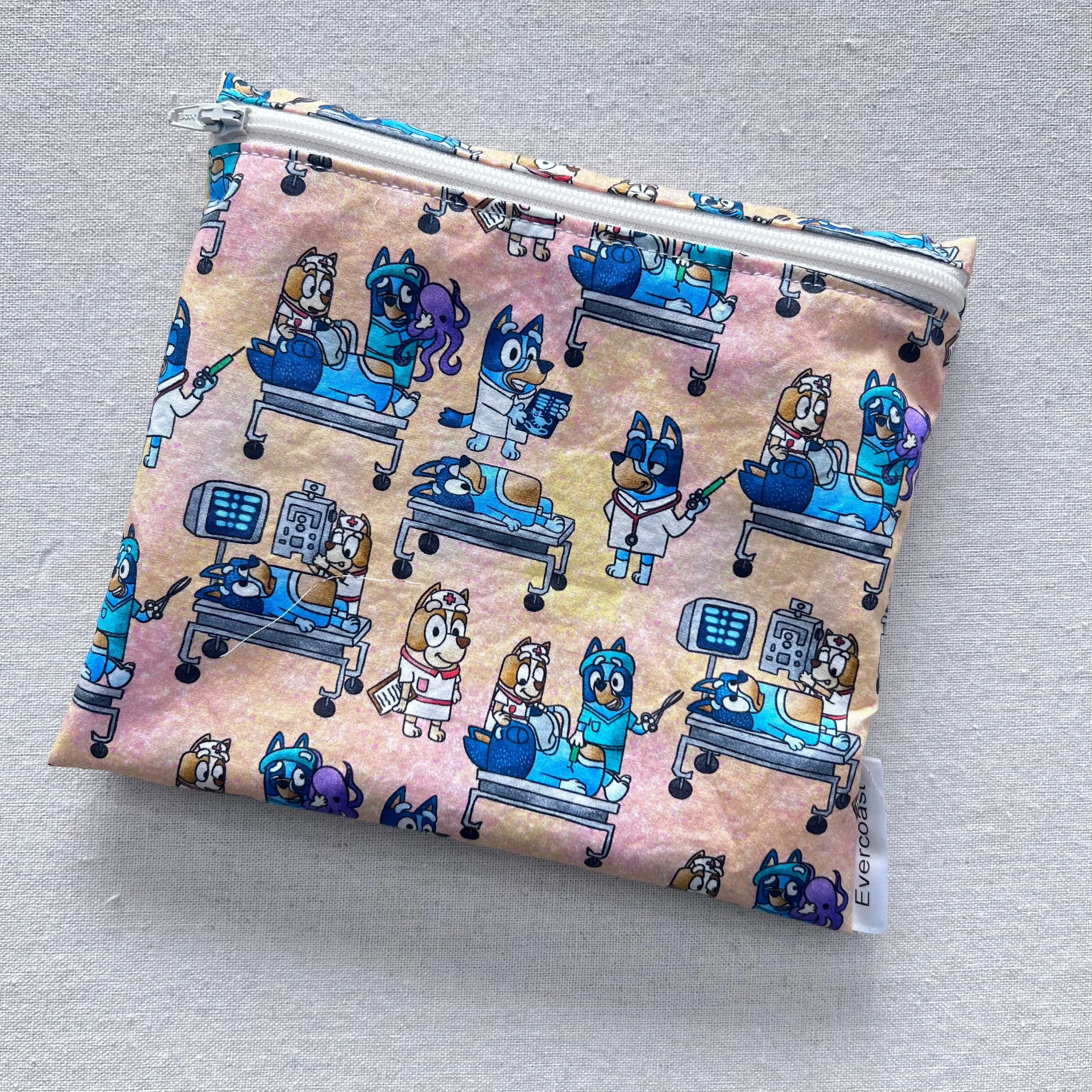 Blue Heeler Hospital Reusable Sandwich Bag