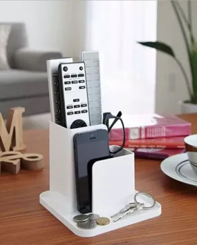 Bold Resin Design Desk Organizer | 6 x 6 x 6 inches