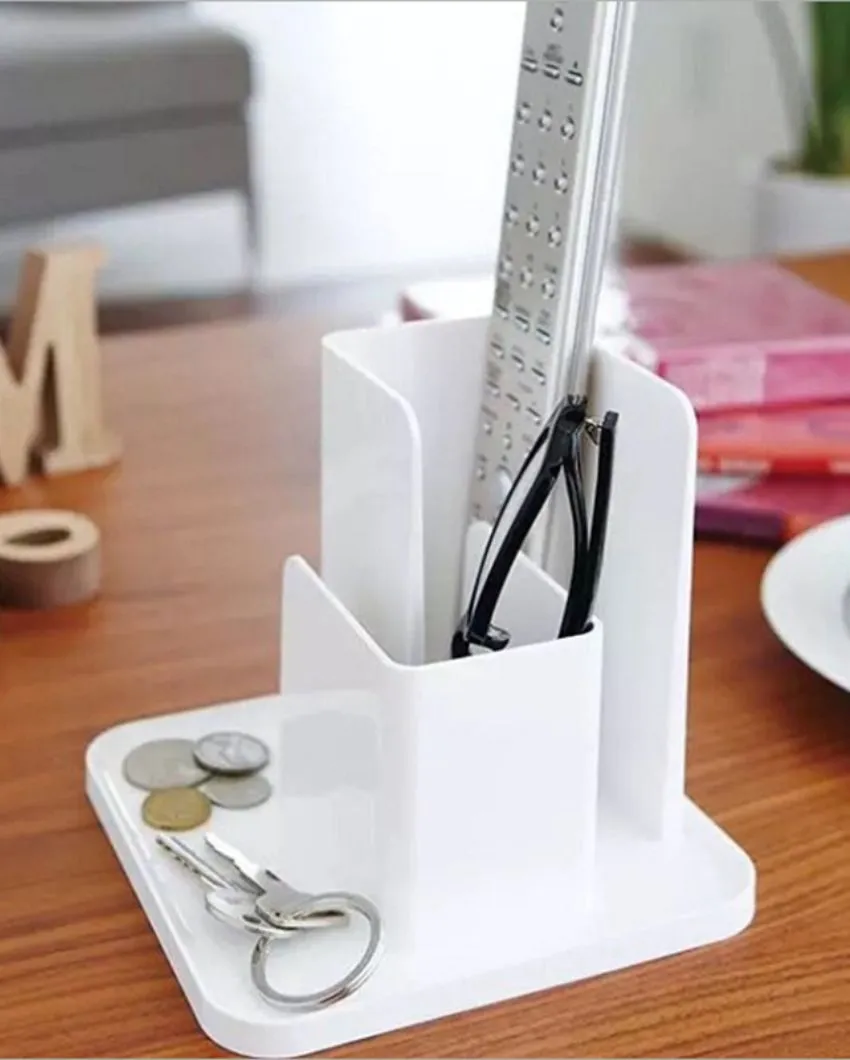 Bold Resin Design Desk Organizer | 6 x 6 x 6 inches