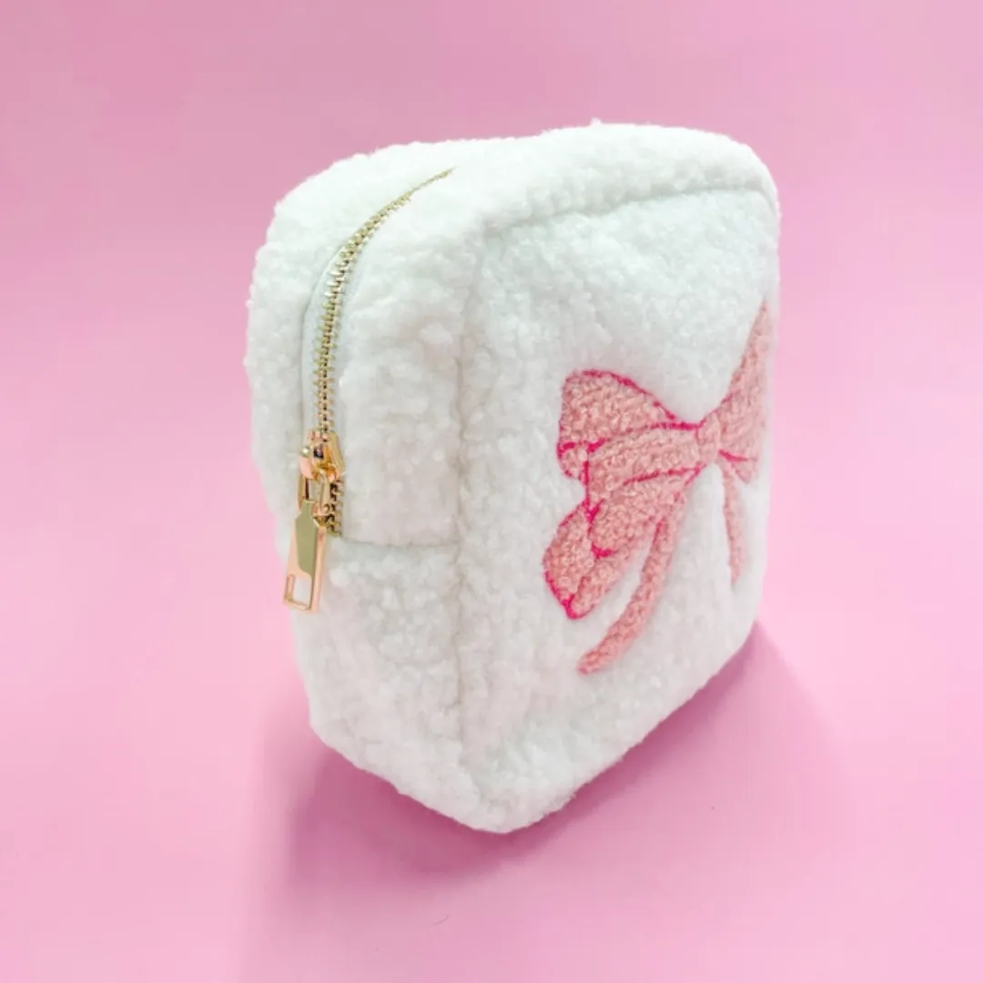 Bow Cosmetic Bag - Small