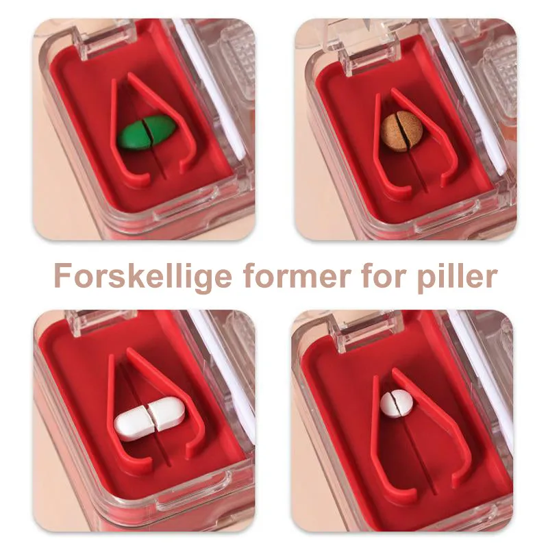 Bærbar multifunktionel medicinboks