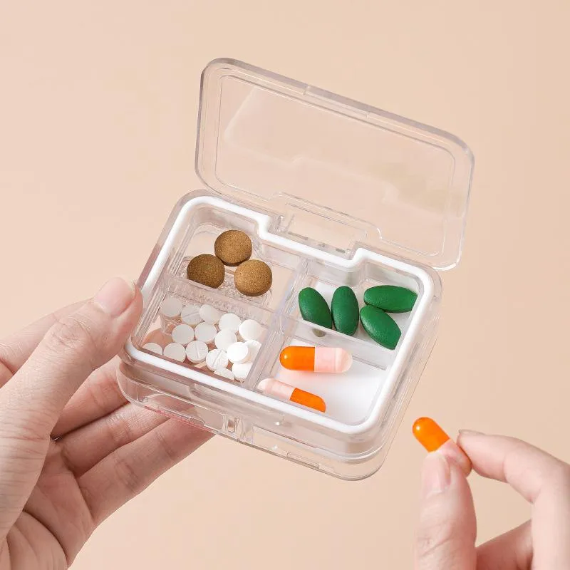 Bærbar multifunktionel medicinboks