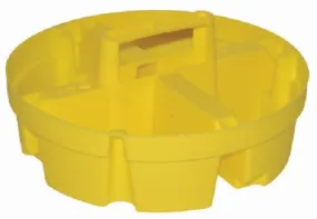 Bucket Boss 15051 4 Compartment 5 Gallon Bucket Stacker Storage Organizers - Quantity of 3