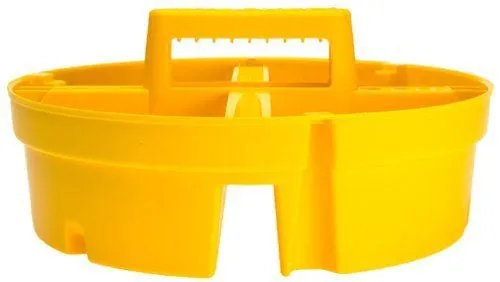Bucket Boss 15051 4 Compartment 5 Gallon Bucket Stacker Storage Organizers - Quantity of 8