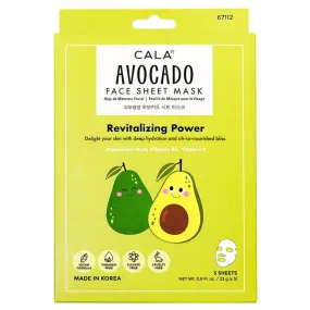 Cala - Avocado Face Sheet Mask (Revitalizing Power)