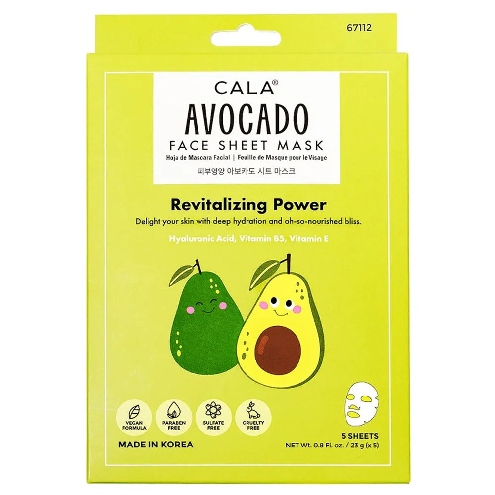 Cala - Avocado Face Sheet Mask (Revitalizing Power)