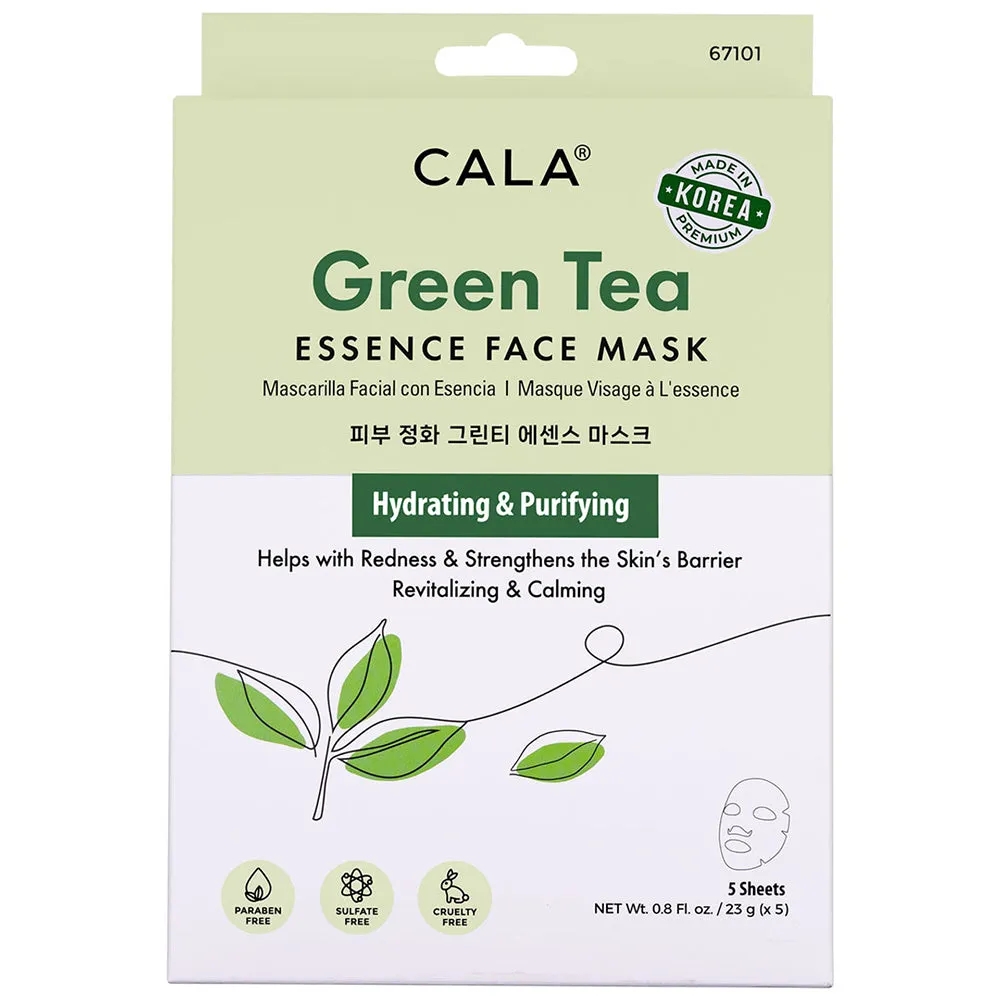 Cala - Green Tea Essence Face Mask (Purifying & Hydrating)