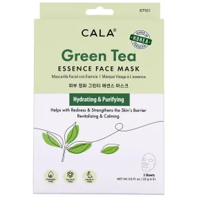 Cala - Green Tea Essence Face Mask (Purifying & Hydrating)