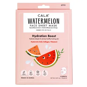 Cala - Watermelon Face Sheet Mask (Hydration Boost)