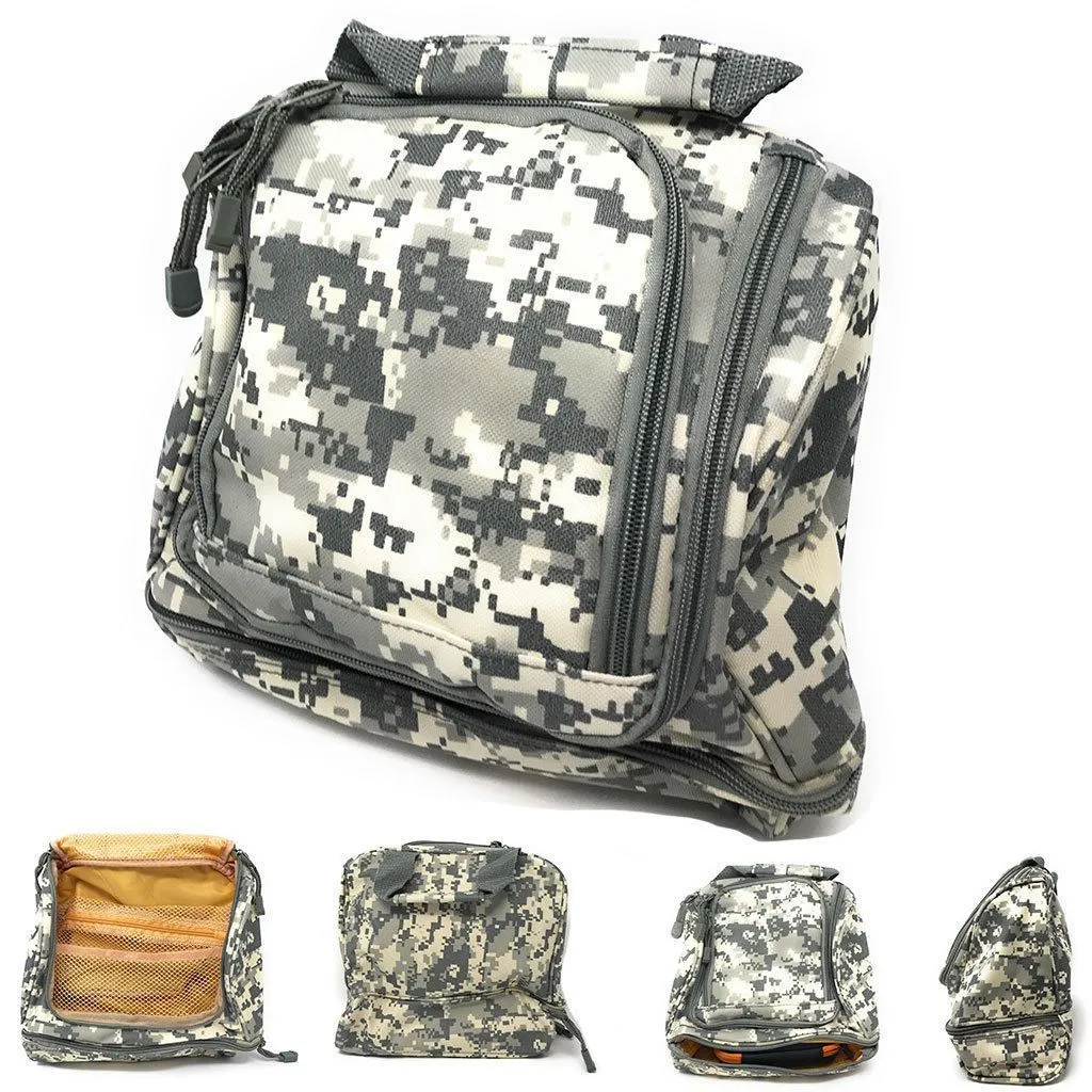 Camouflage Camo Travel Kit Organizer Accessories Toiletry Bag Carry On Shaving