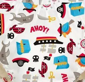 Charlie Banana Change Pad Organic - Pirate