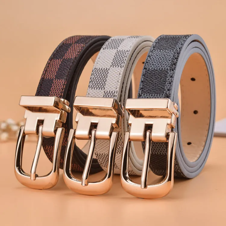 Children and Teens Junior Student Belt School Uniform Military Training Pant Belt