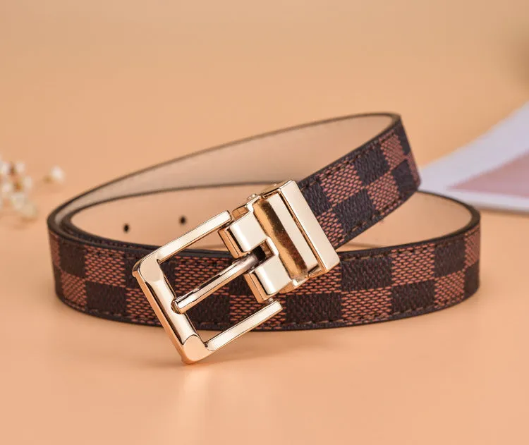 Children and Teens Junior Student Belt School Uniform Military Training Pant Belt
