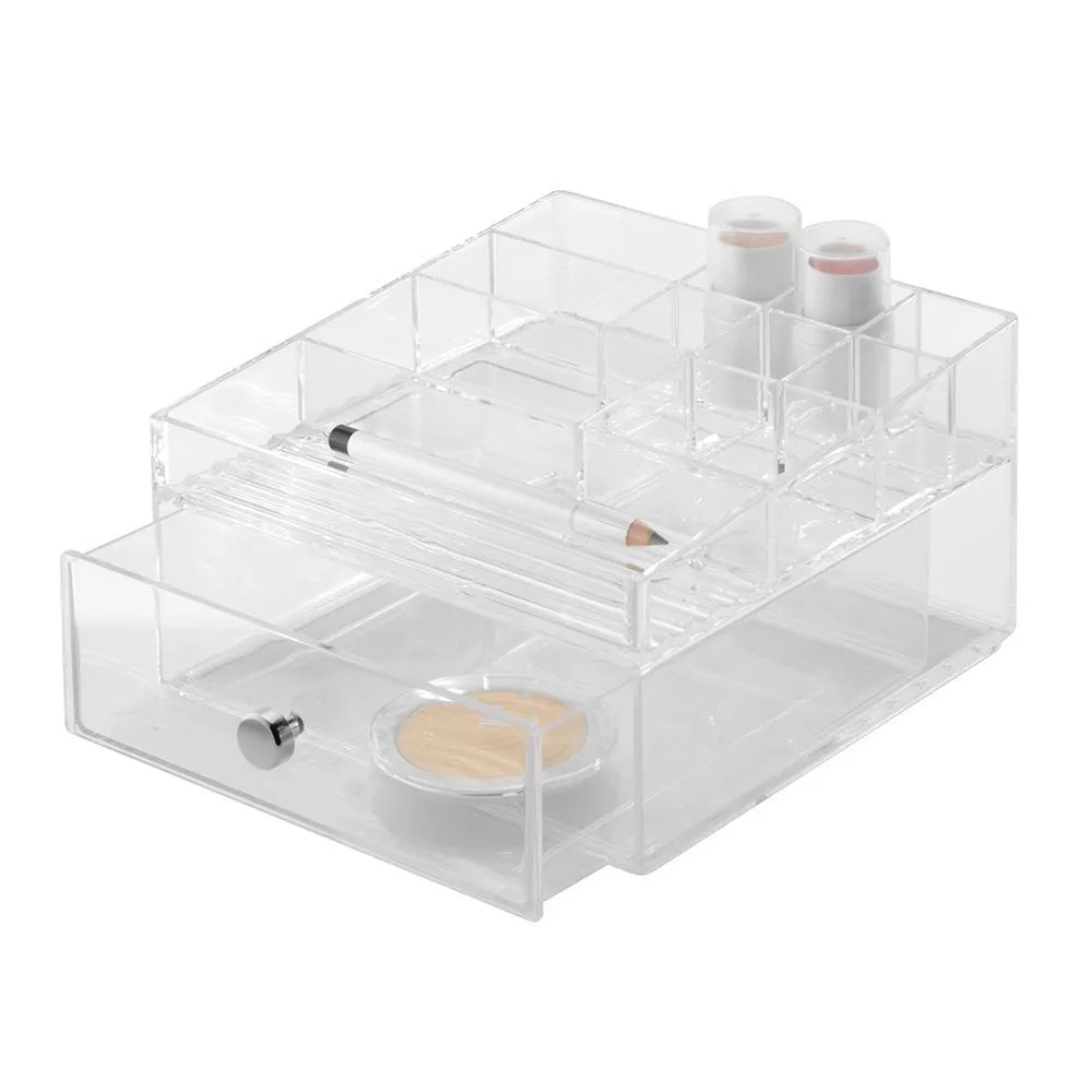 CLARITY Cosmetic Organiser with Drawer