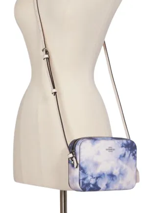 Coach Mini Camera Bag With Tie Dye Print