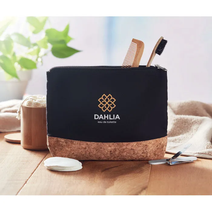 Cork & Cotton Cosmetic Bag | PORTO BAG - MO9817
