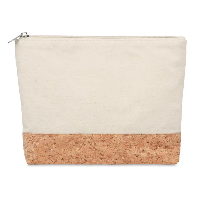 Cork & Cotton Cosmetic Bag | PORTO BAG - MO9817