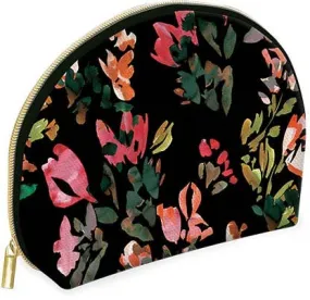 Cosmetic Bag Hazy Florals Black